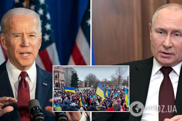 Путин хотел захватить Украину, но он проиграл, – Байден
