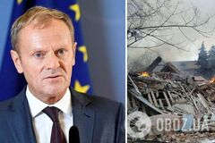 Туск пристыдил обеспокоенные санкциями страны снимком девочки из Украины с оружием в руках