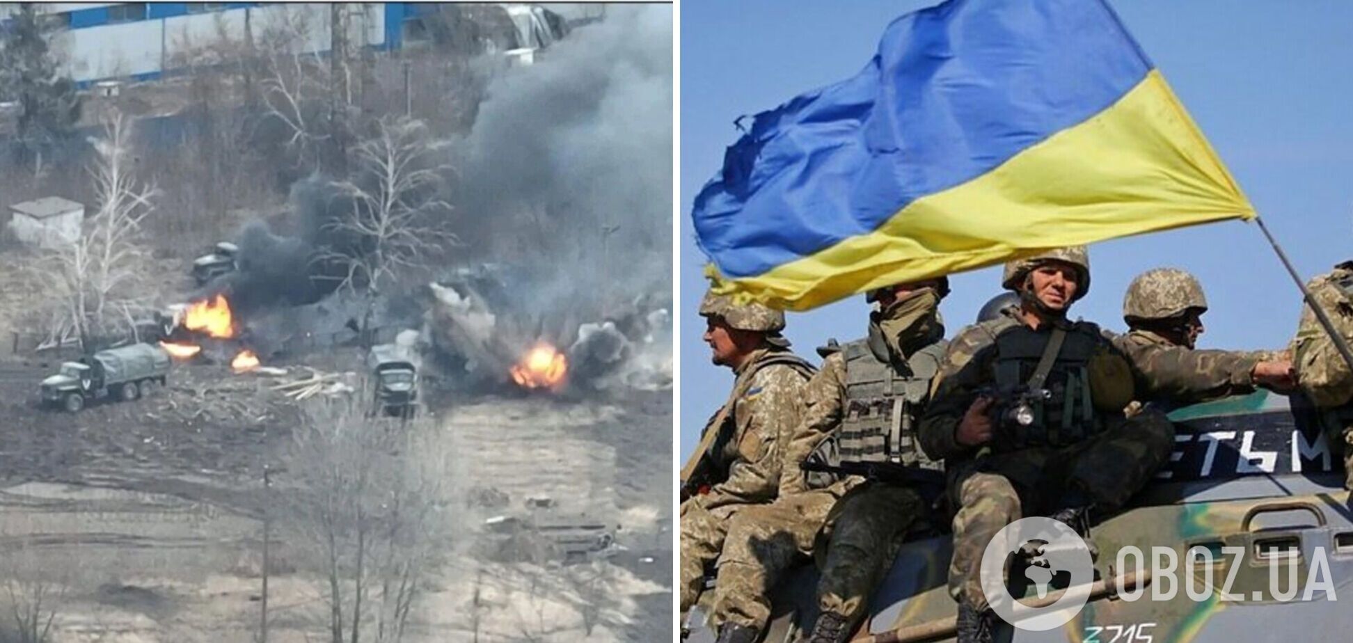 Українські військові розгромили колону ворожої техніки: уцілів лише один окупант. Фото і відео