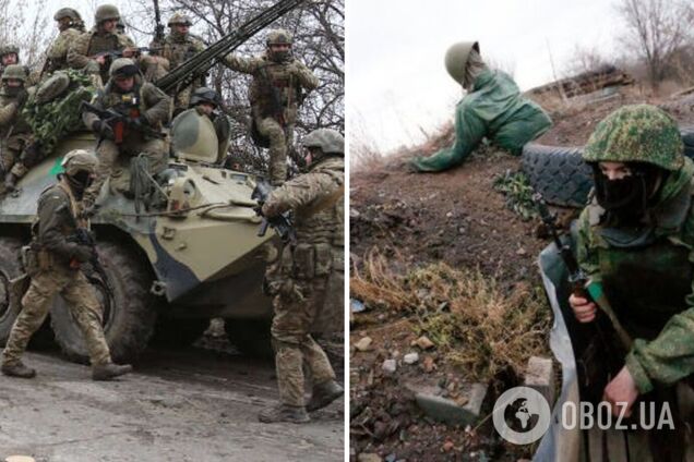 Российские оккупанты в Украине