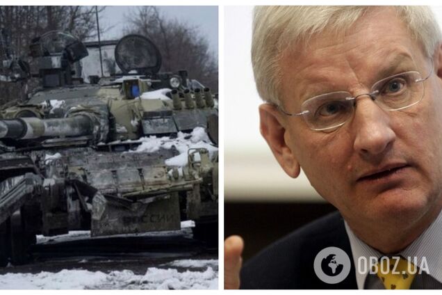 Карл Бильдт о провале РФ в Украине: воинская часть, имеющая потери на треть, считается непригодной