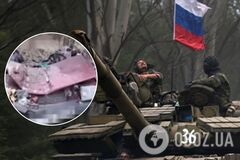 В Запорожской области танк России раздавил 'Таврию' с мирными жителями: несовершеннолетний мальчик сгорел в авто. Видео