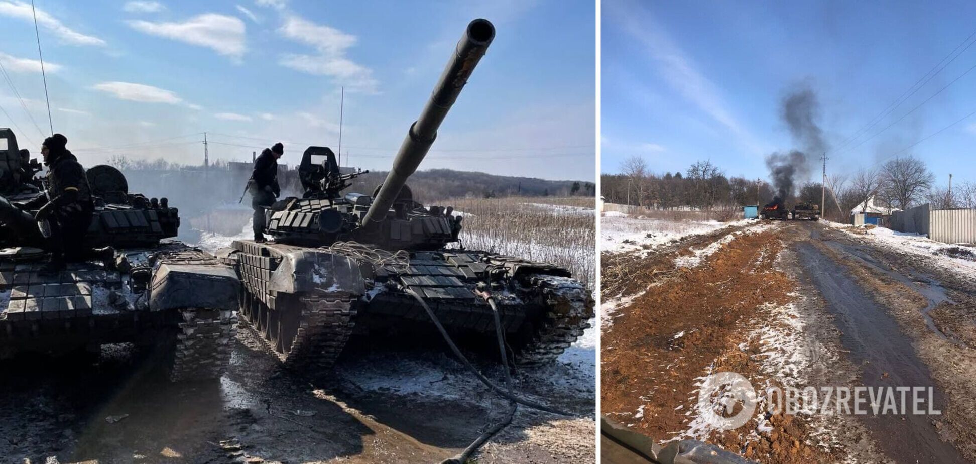 Тероборона Сумщини голіруч захопила три танки окупантів та САУ. Фото та відео