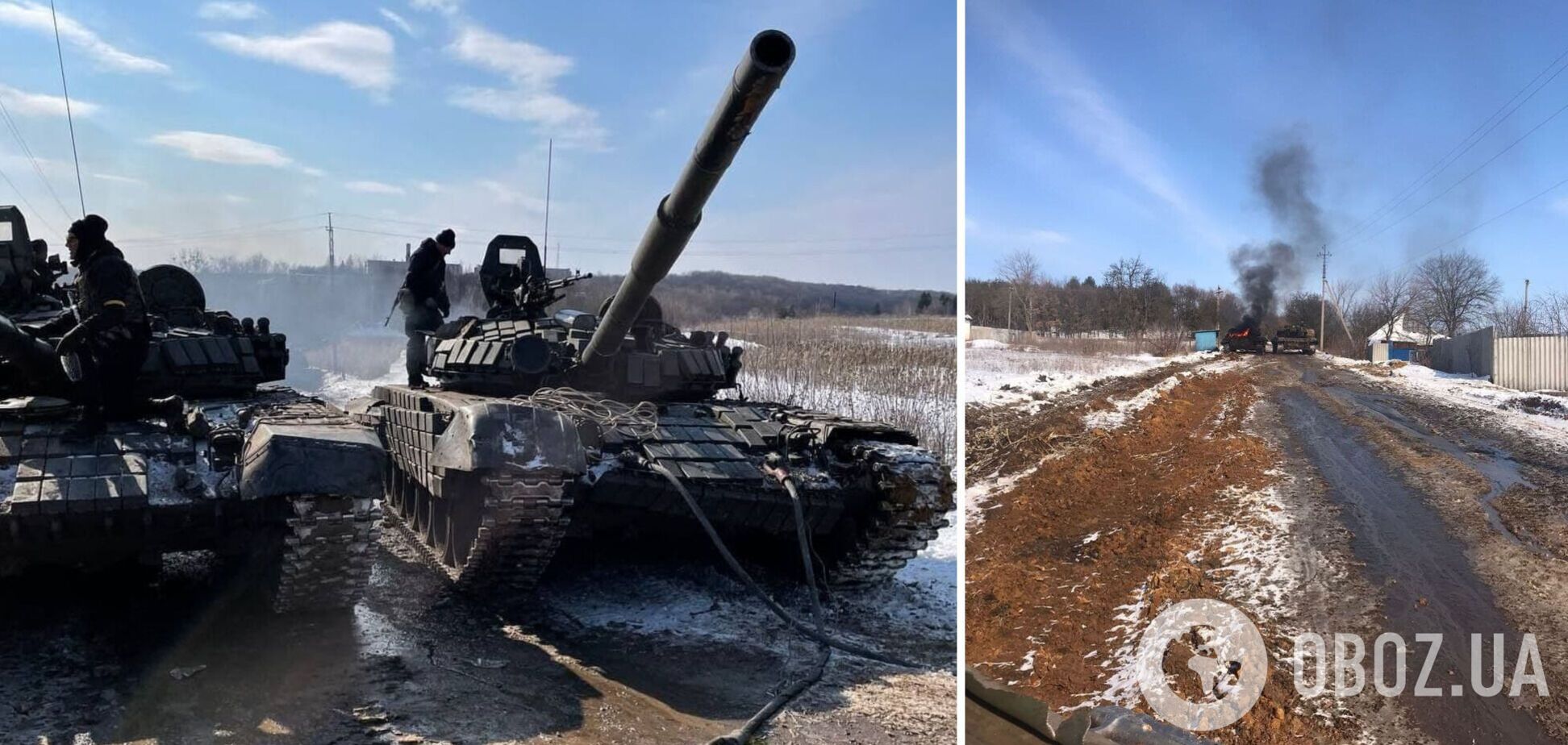 Тероборона Сумщини голіруч захопила три танки окупантів та САУ. Фото та відео