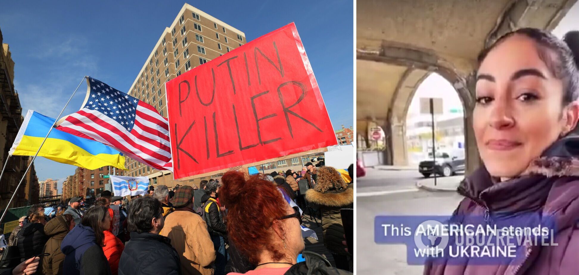 До слез: американка пронзительно исполнила Гимн Украины просто на станции метро. Видео