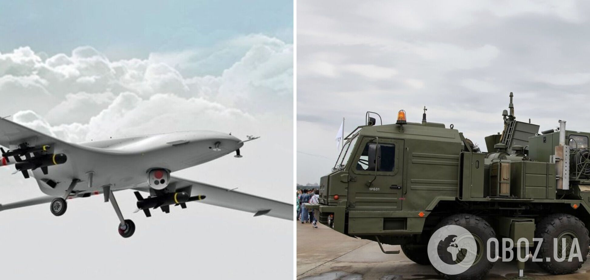 Украинские военные с помощью Bayraktar TB2 уничтожили систему РЭБ оккупантов. Видео