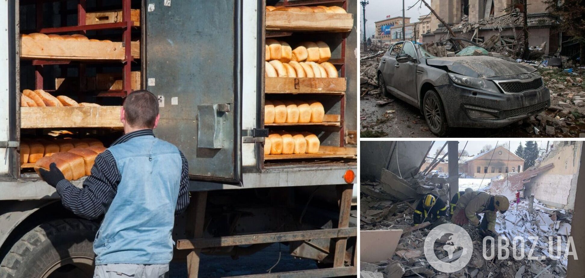 На Харьковщине оккупанты обстреляли авто, которое перевозило хлеб: водитель в больнице