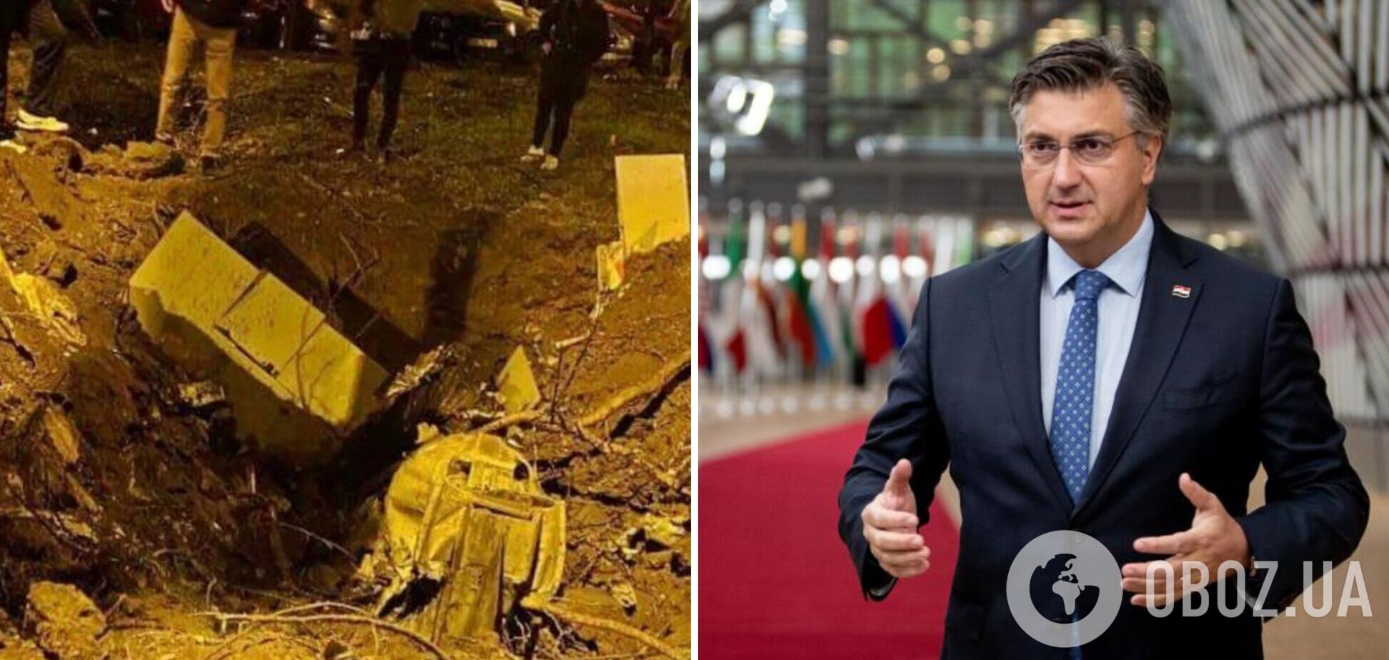 Угроза для НАТО: в Хорватии отреагировали на падение российского беспилотника в Загребе