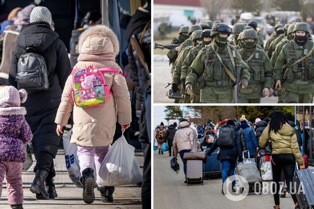 Россияне расстреляли колонну женщин с детьми на Киевщине