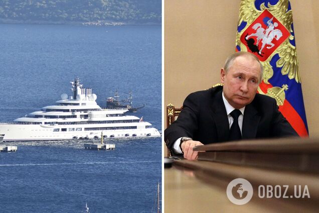 Яхту Путина арестовали
