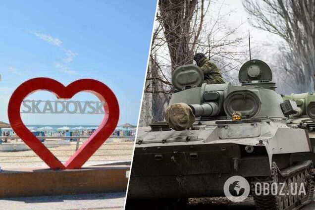 Окупанти заїхали до Скадовська і засіли у дитячому таборі