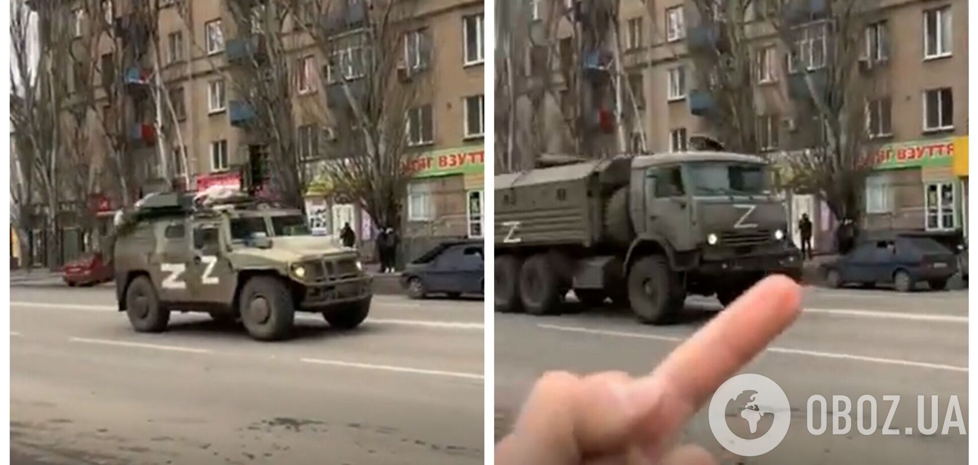 В захваченном Мелитополе оккупанты пытаются запугать местных жителей: те открыто посылают их на***. Видео