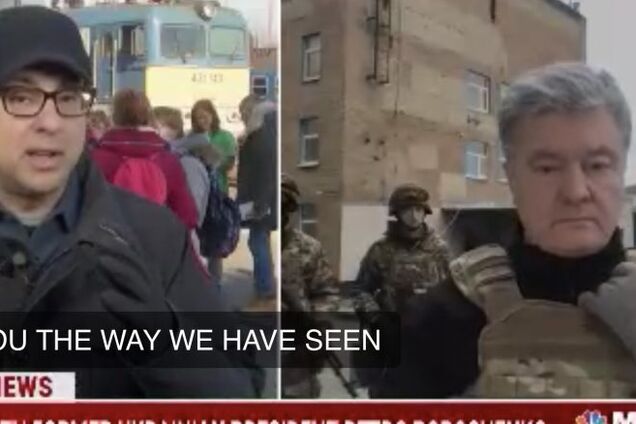 Порошенко в эфире MSNBC: обстрел Яворивского центра – это террористическая атака на границе с НАТО, союзникам пора открывать второй фронт