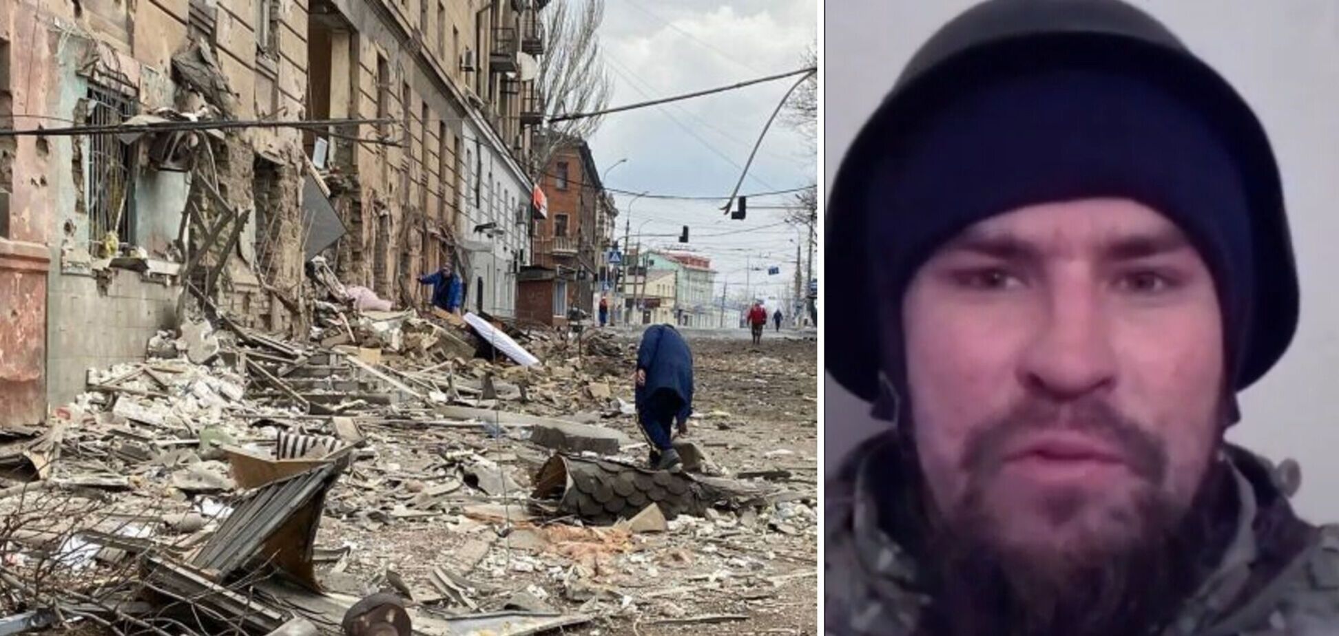 Мариуполь держится, мы победим: украинский защитник записал видео из осажденного города. Видео