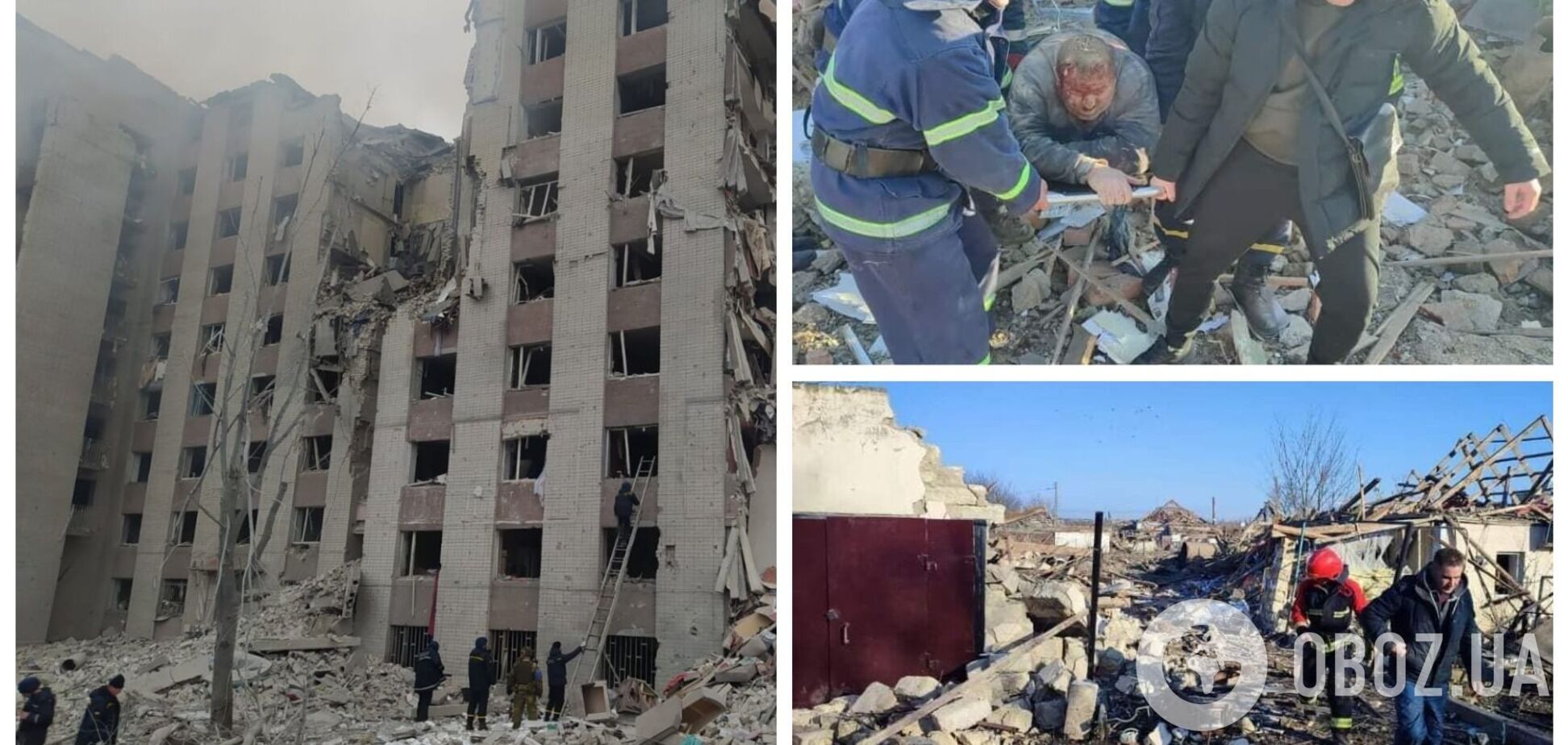 Окупанти завдали авіадуарів по багатоповерхівці у Чернігові та житлових будинках на Миколаївщині. Фото і відео