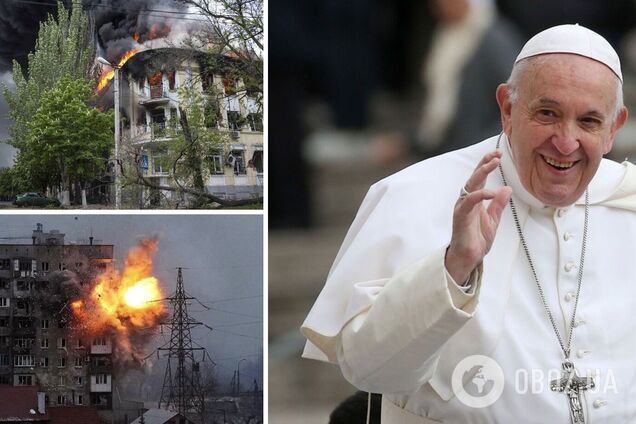 Папа Римский призвал остановить войну в Украине