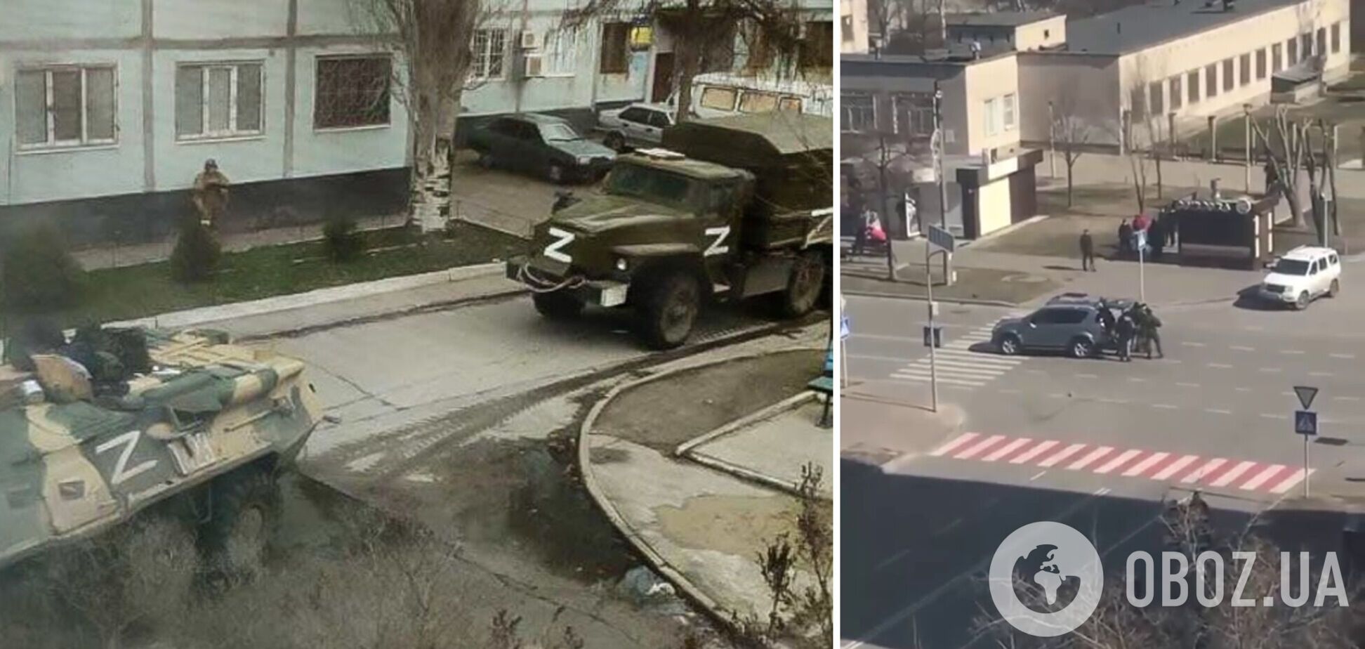 Оккупанты в Энергодаре