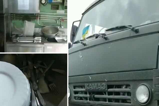 Украинские военные показали новый "трофей" – кухню оккупантов на колесах. Видео