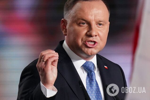 Дуда заявил, что Украине не нужно искать компромисс с РФ любой ценой: необходимо оружие, оружие и еще раз оружие