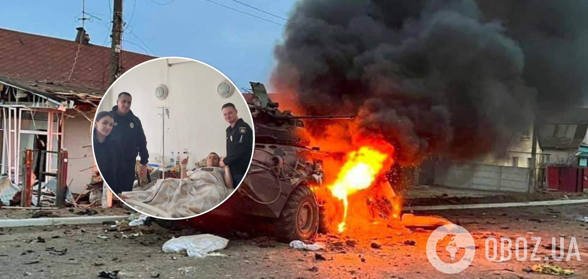 Полицейский вместе с военнослужащим ВСУ уничтожили три танка врага: фото Героев