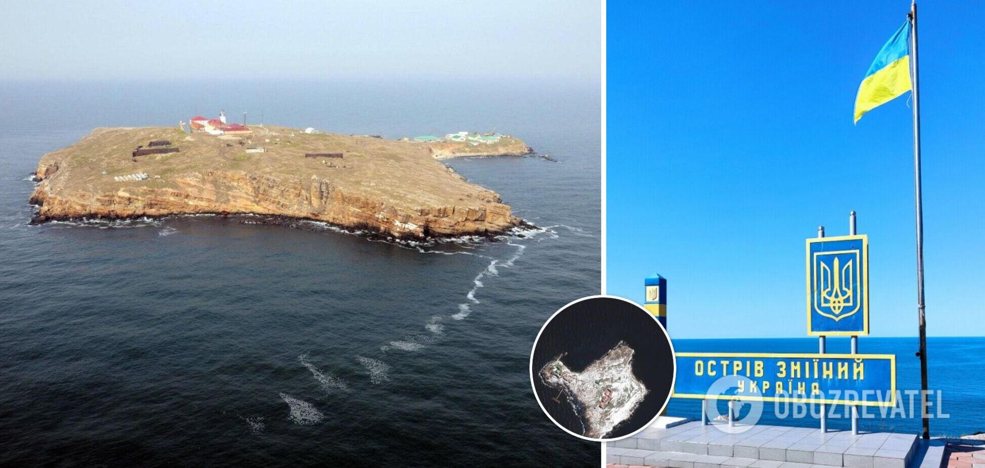 Появилось спутниковое фото острова Змеиный после бомбардировки российскими оккупантами