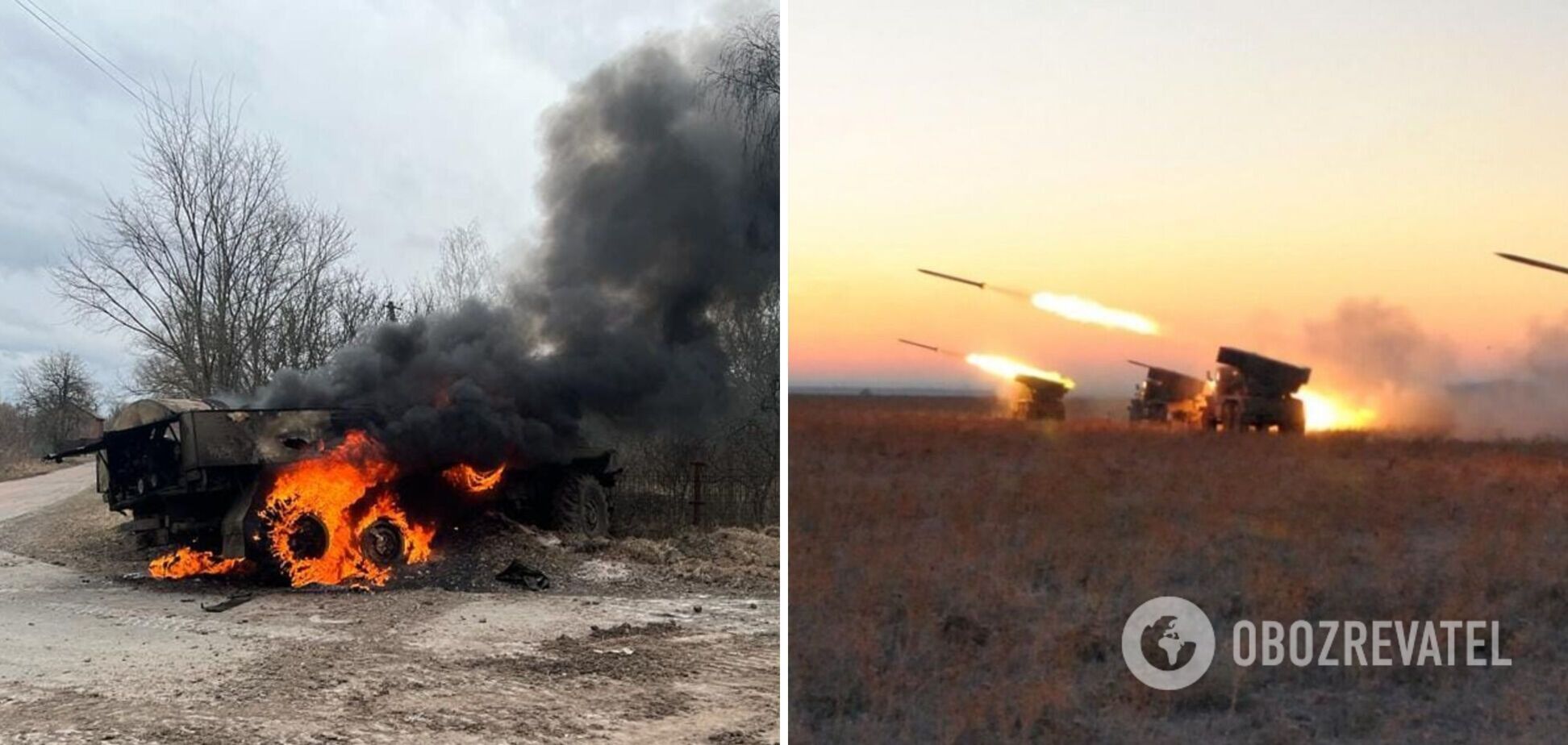 Українські захисники показали, як відправляють 'вогняні подарунки' окупантам. Відео ударів