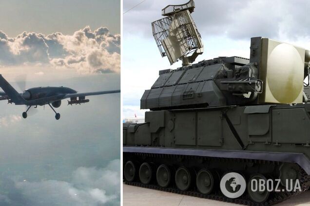 Украинские военные точным ударом уничтожили вражеский 'Тор-М1'. Видео