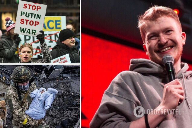 Российский комик Поперечный объяснил, почему звёзды из РФ не говорят правду о войне и уезжают в 'отпуск'