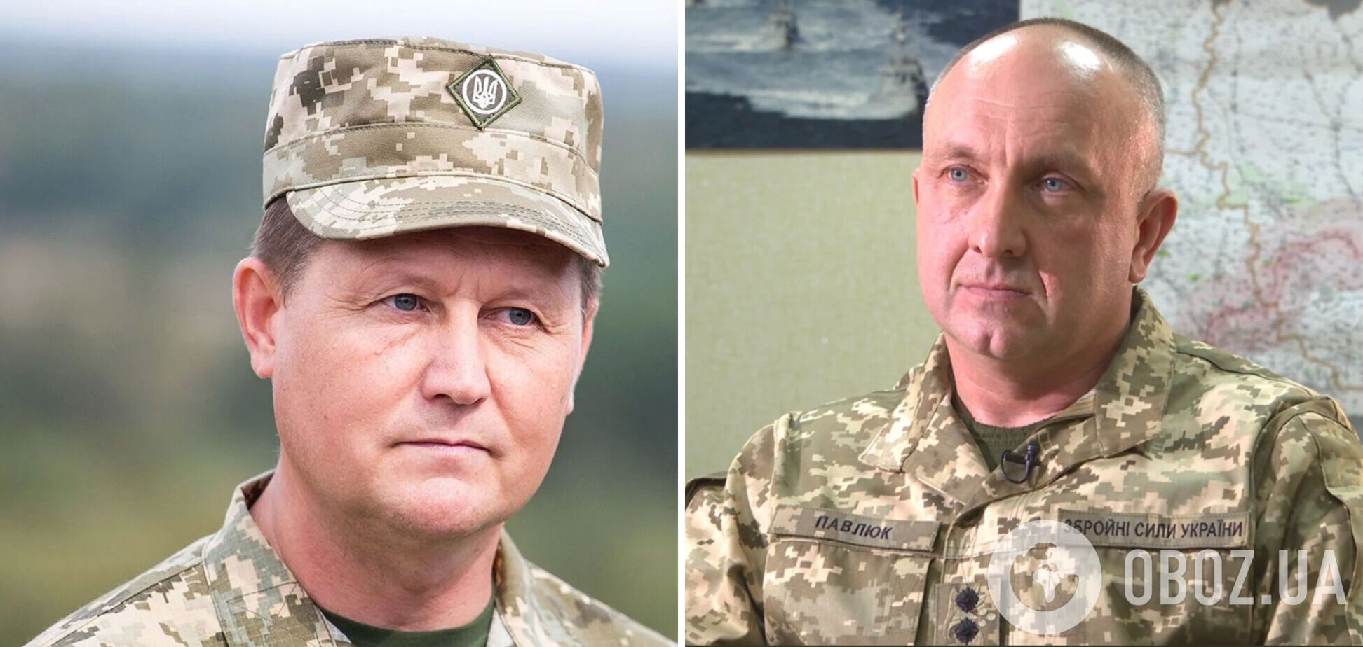 Призначені командувач ООС (зліва) та голова обласної ВЦА Київщини (праворуч)