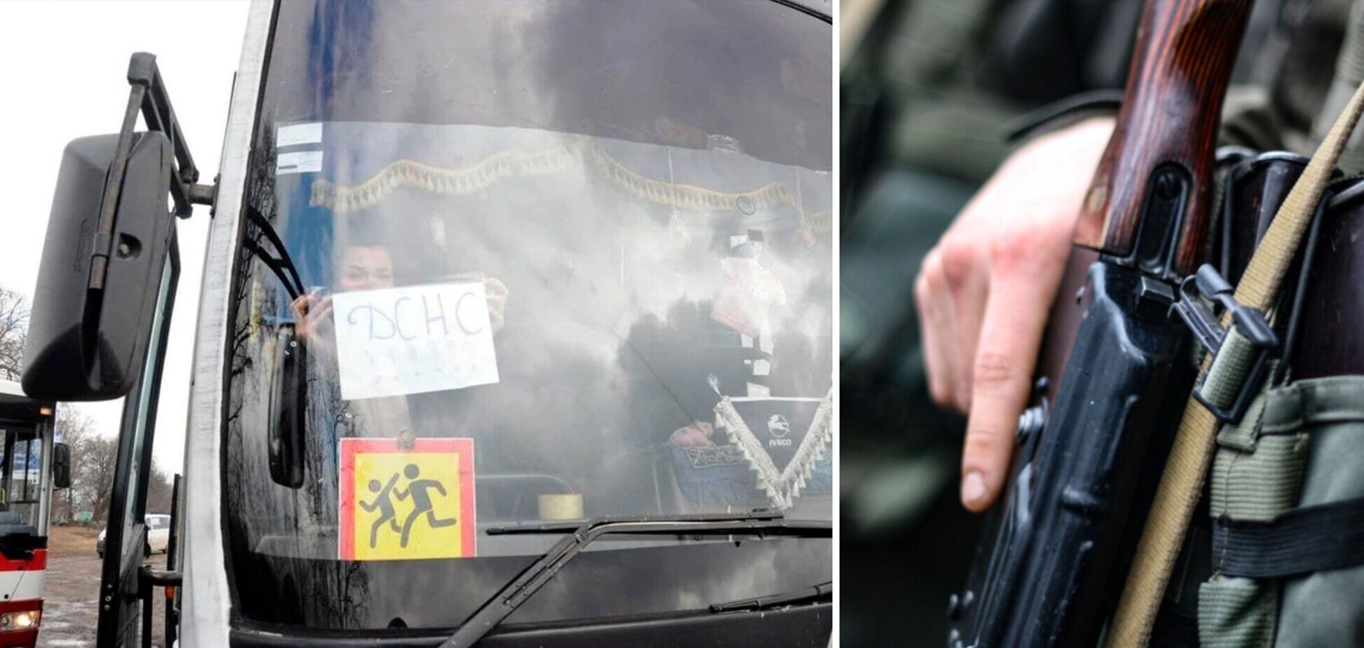 Окупанти обстріляли колону мирних жителів, яких евакуювали із Гостомеля. Фото