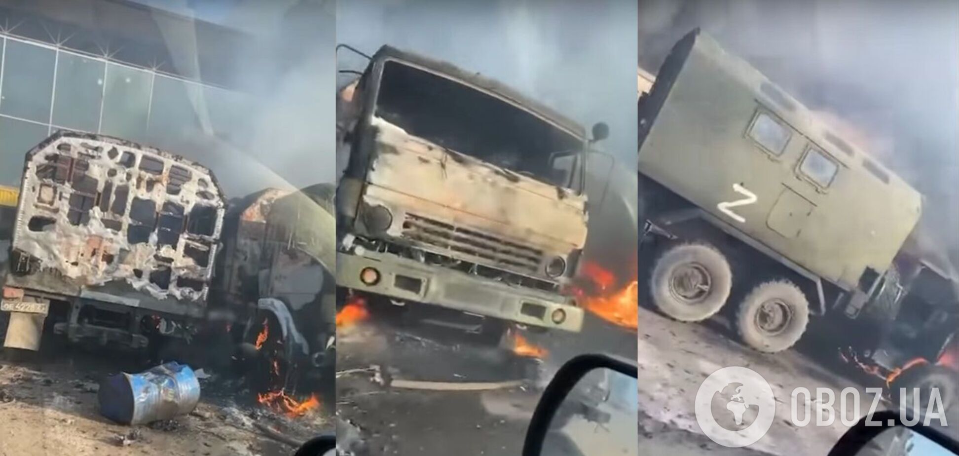 Масштабы впечатляют: в сети показали уничтоженную технику РФ в аэропорту под Херсоном