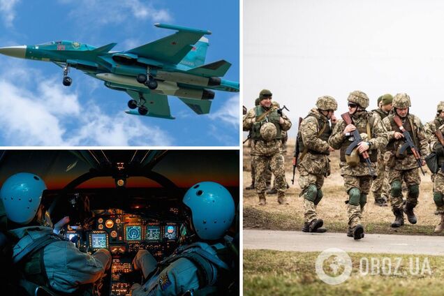 Украинские военные сбили вражеский Су-34, который бомбил Чернигов