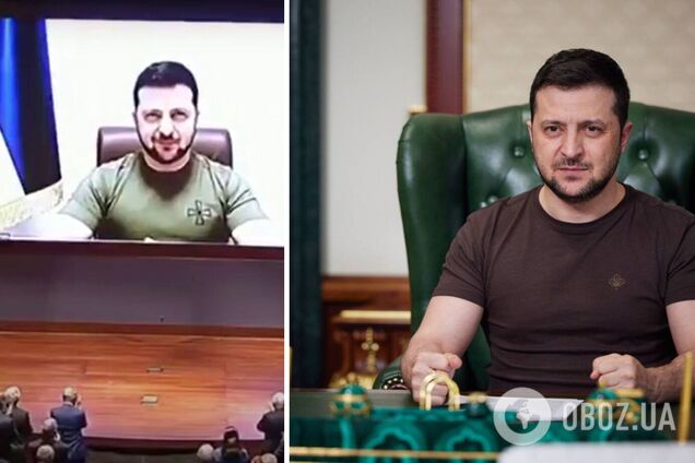 Конгресс США стоя и с аплодисментами приветствовал Зеленского: Нэнси Пелоси сказала 'Слава Украине'. Видео