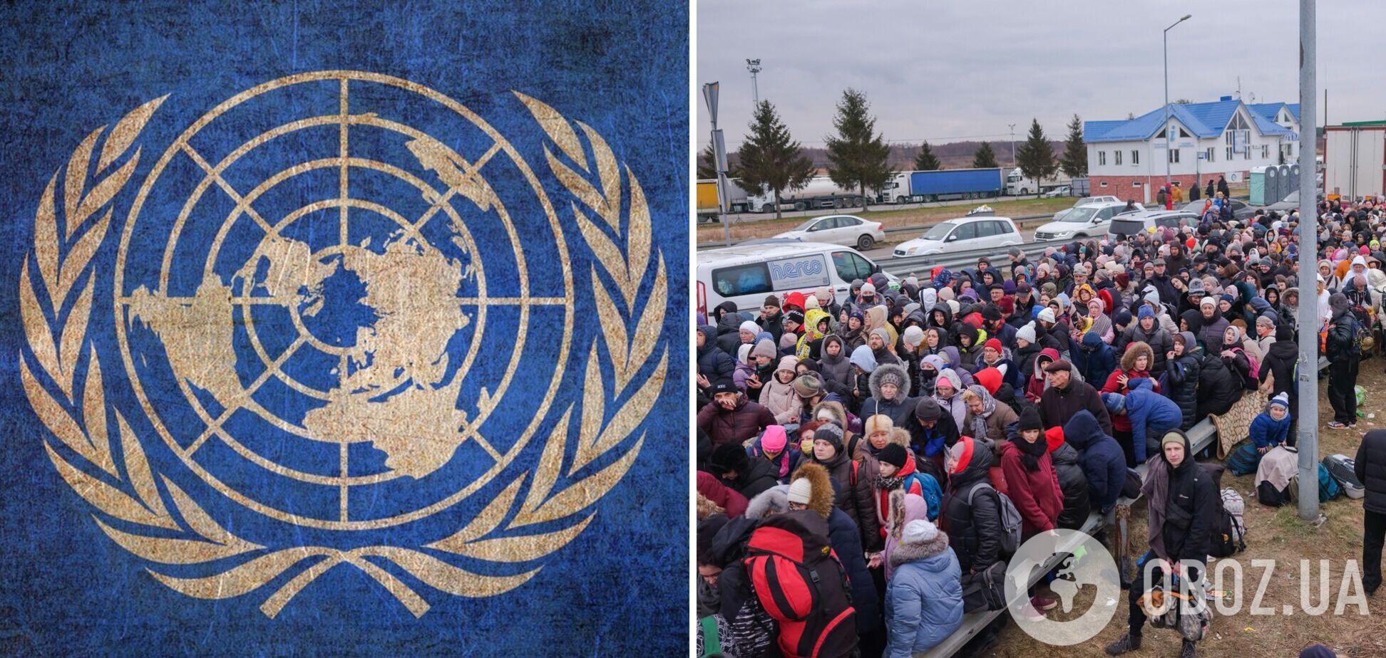 Украину покинули более 3 миллионов беженцев - ООН