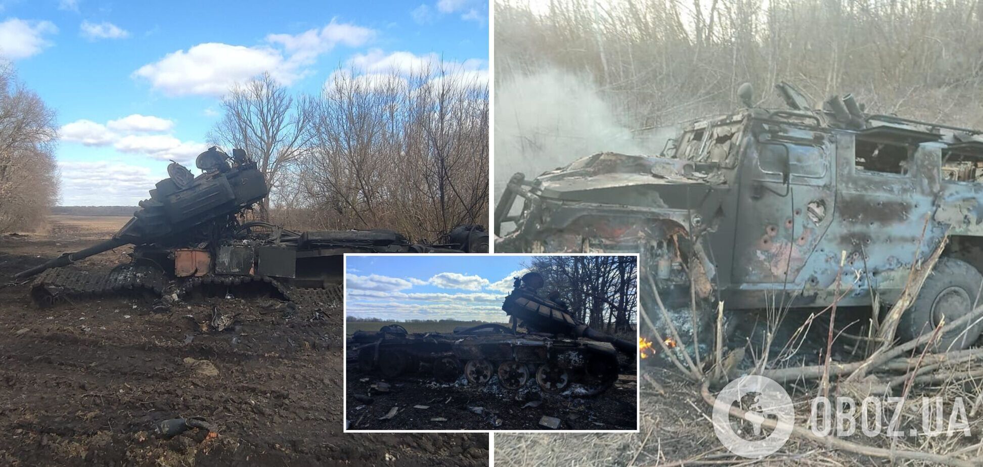 Не доехали до Прилук: украинские военные уничтожили колонну оккупантов на Черниговщине и захватили трофей. Фото