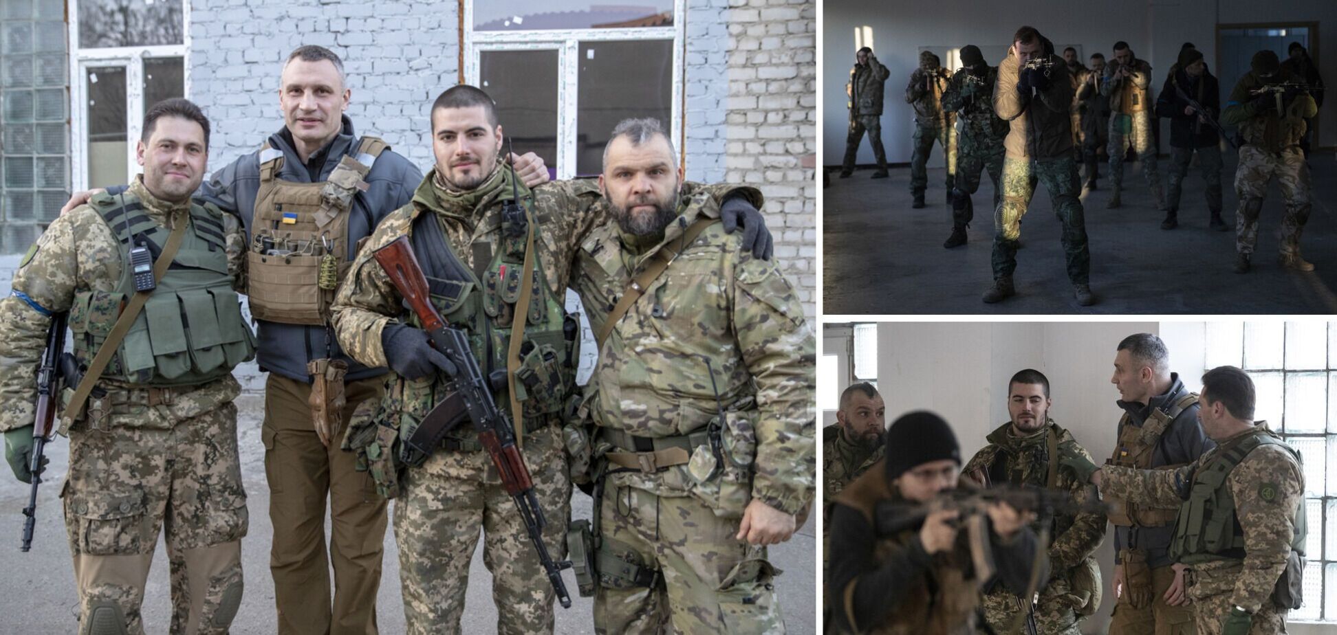 Готовы дать жесткий отпор оркам: Кличко посетил один из блокпостов в окрестностях Киева