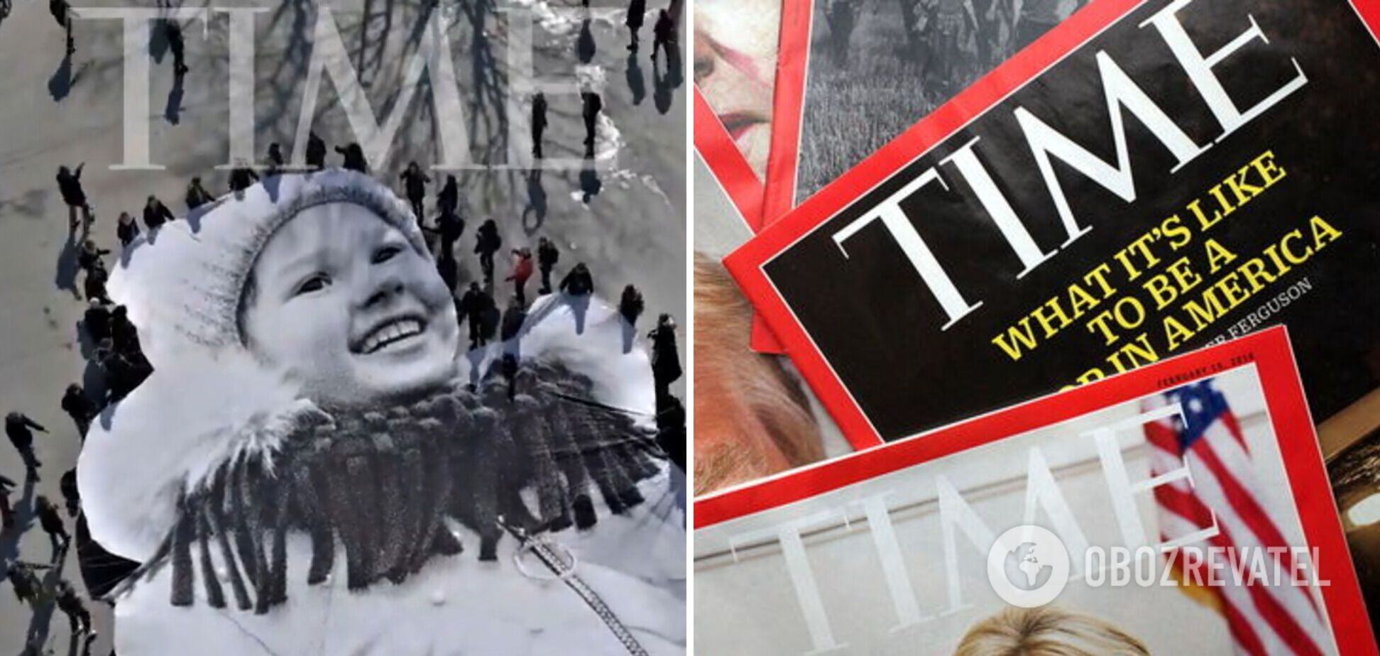 Time показал новую обложку о войне в Украине с трогательным фото ребенка
