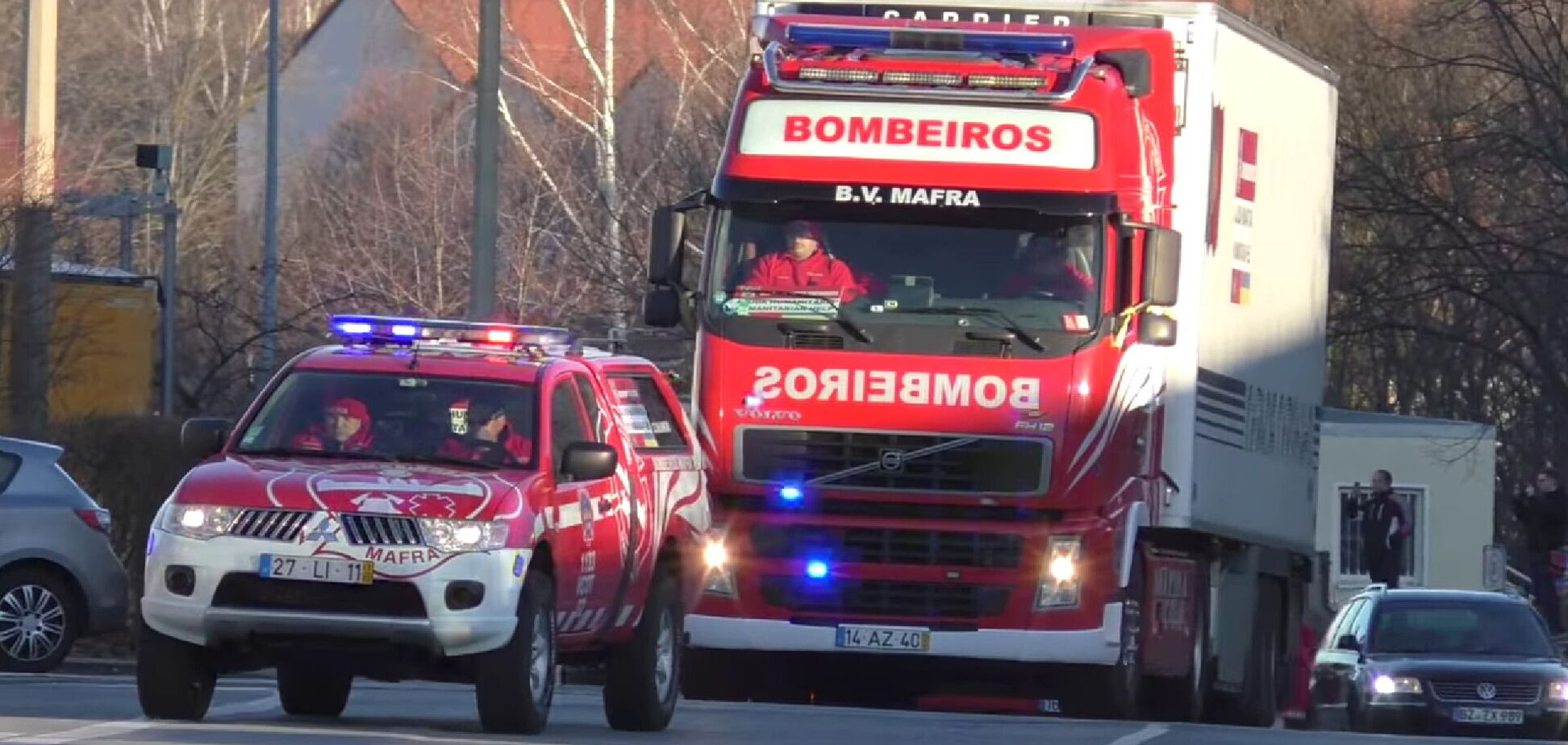 В Украину прибыл гуманитарный конвой из Португалии