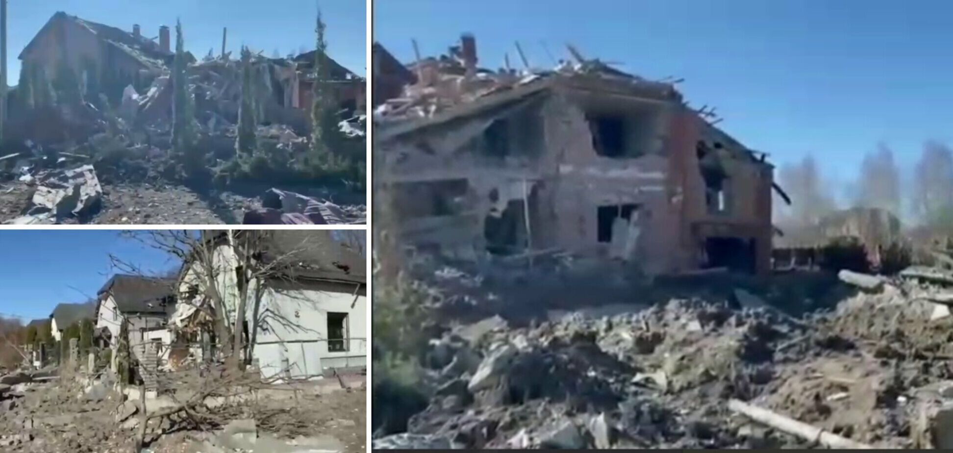 Страна-агрессор обстреливает дома мирных жителей