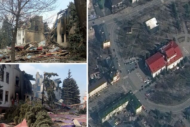 У Маріуполі окупанти обстріляли співробітників СБУ, які розбирали завали драмтеатру