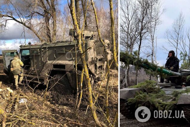 В ВСУ показали уничтоженную колонну вражеской техники: оккупанты пытались прорваться на Харьковщине. Видео