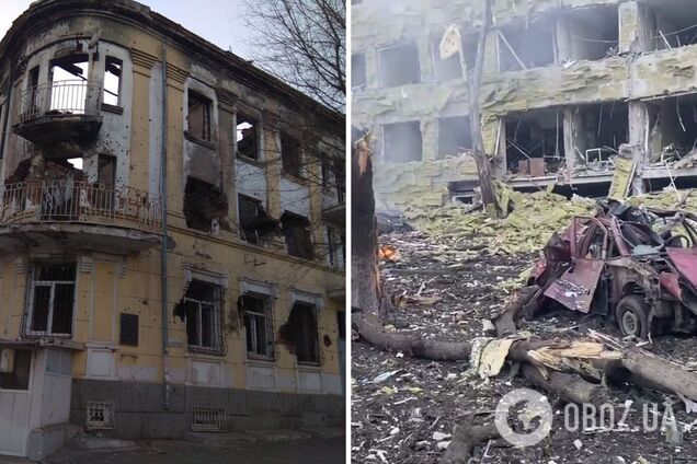 Уцелевшая жительница Мариуполя передала списки людей, находящихся в одном из укрытий города. Фото