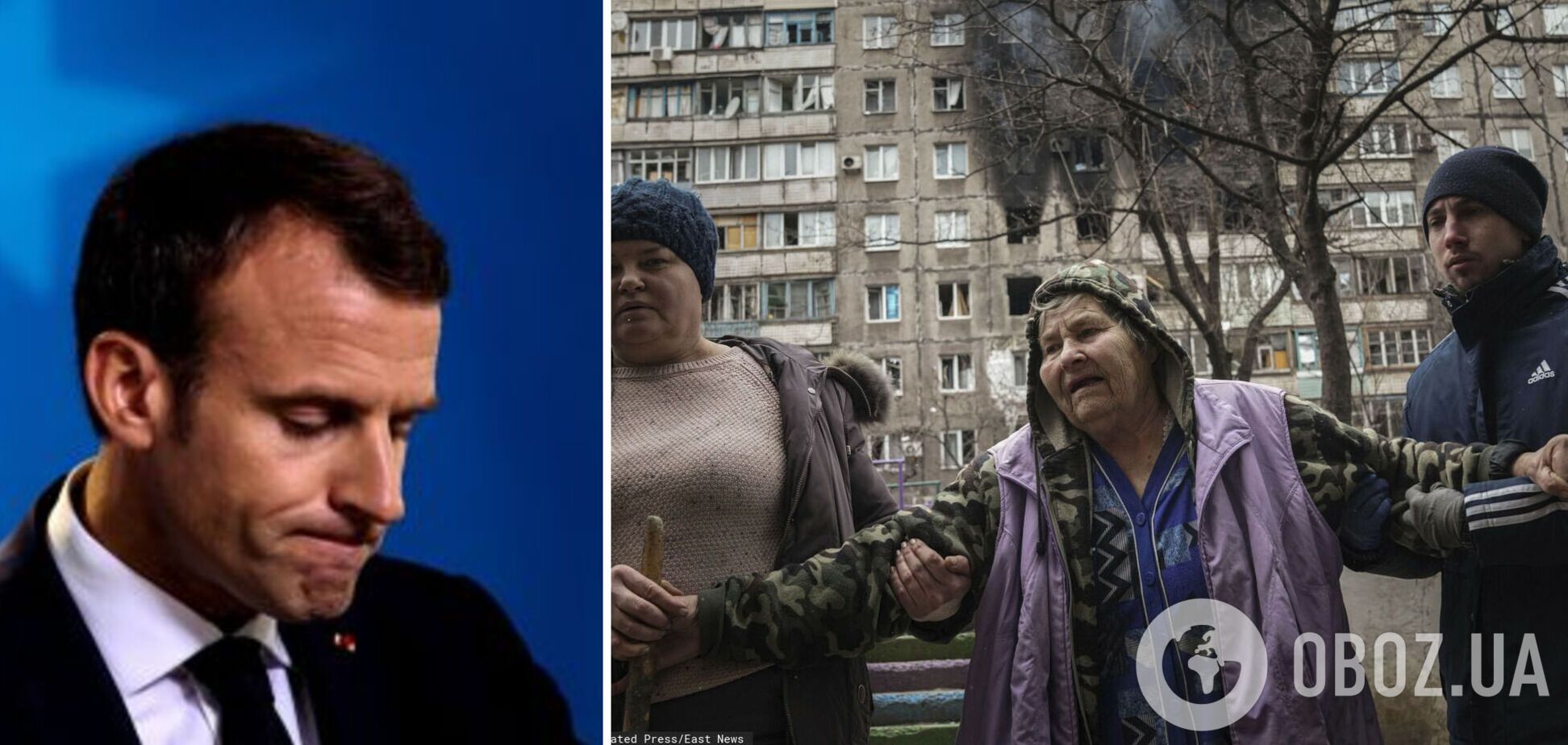 Путин и Макрон провели телефонный разговор