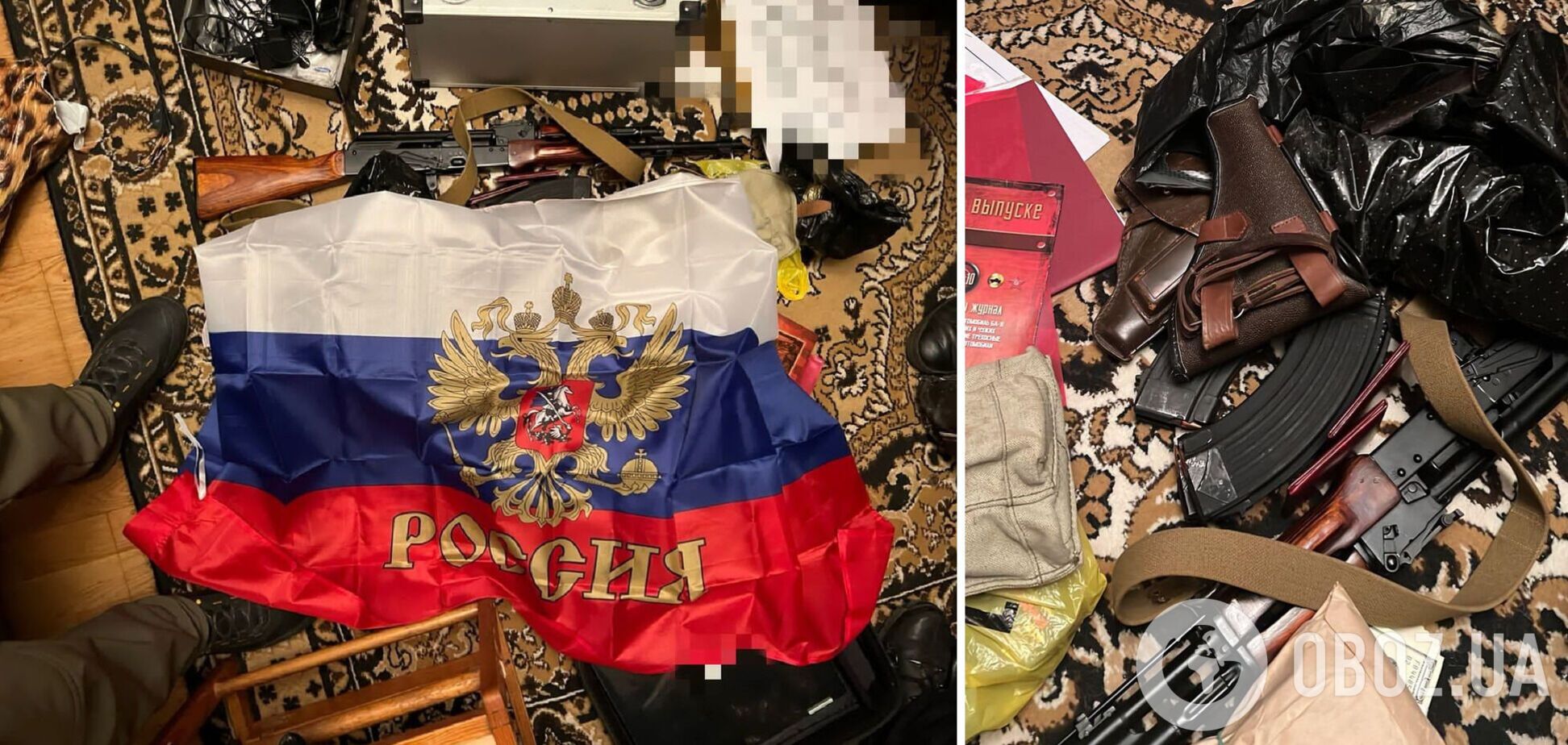 У задержанного нашли оружие