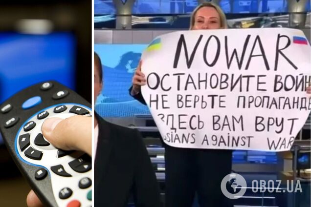 Російська пропагандистка Овсяннікова, яка влаштувала антивоєнну акцію на 'Першому каналі', звільнилася