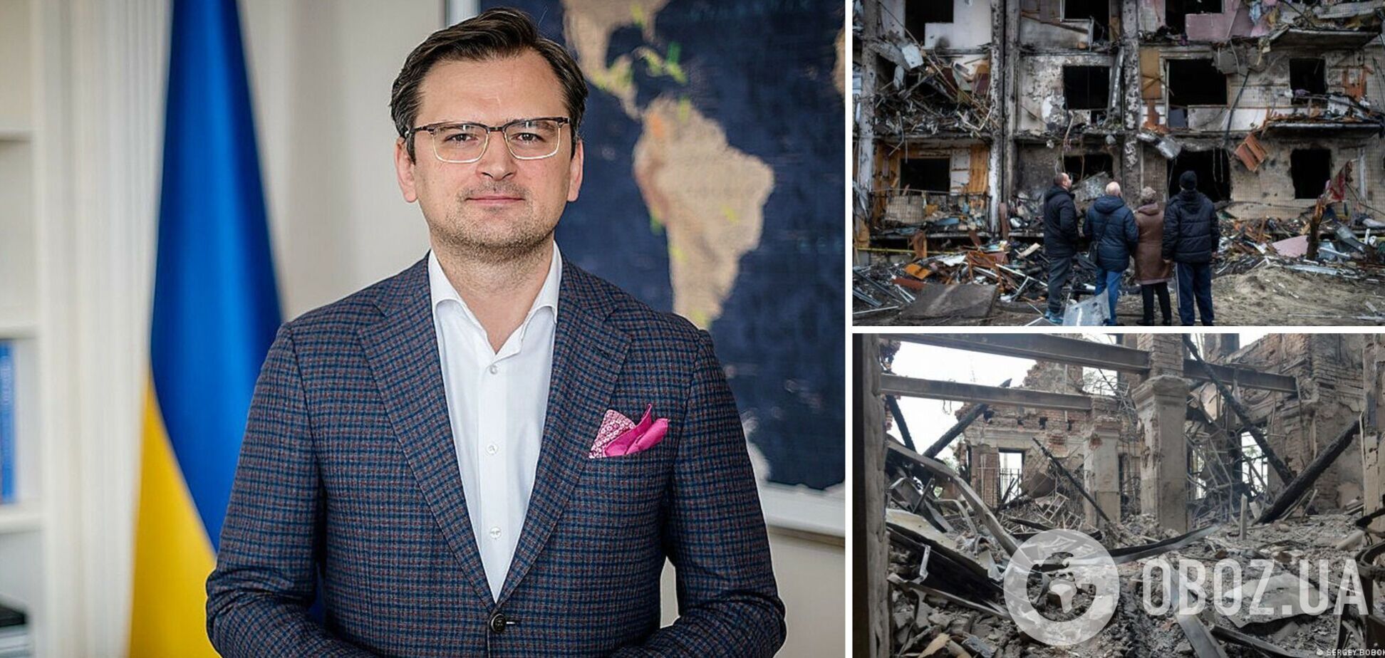 Кулеба заявив, що на переговорах з РФ порушили питання репарацій: за все доведеться заплатити і не лише грошима