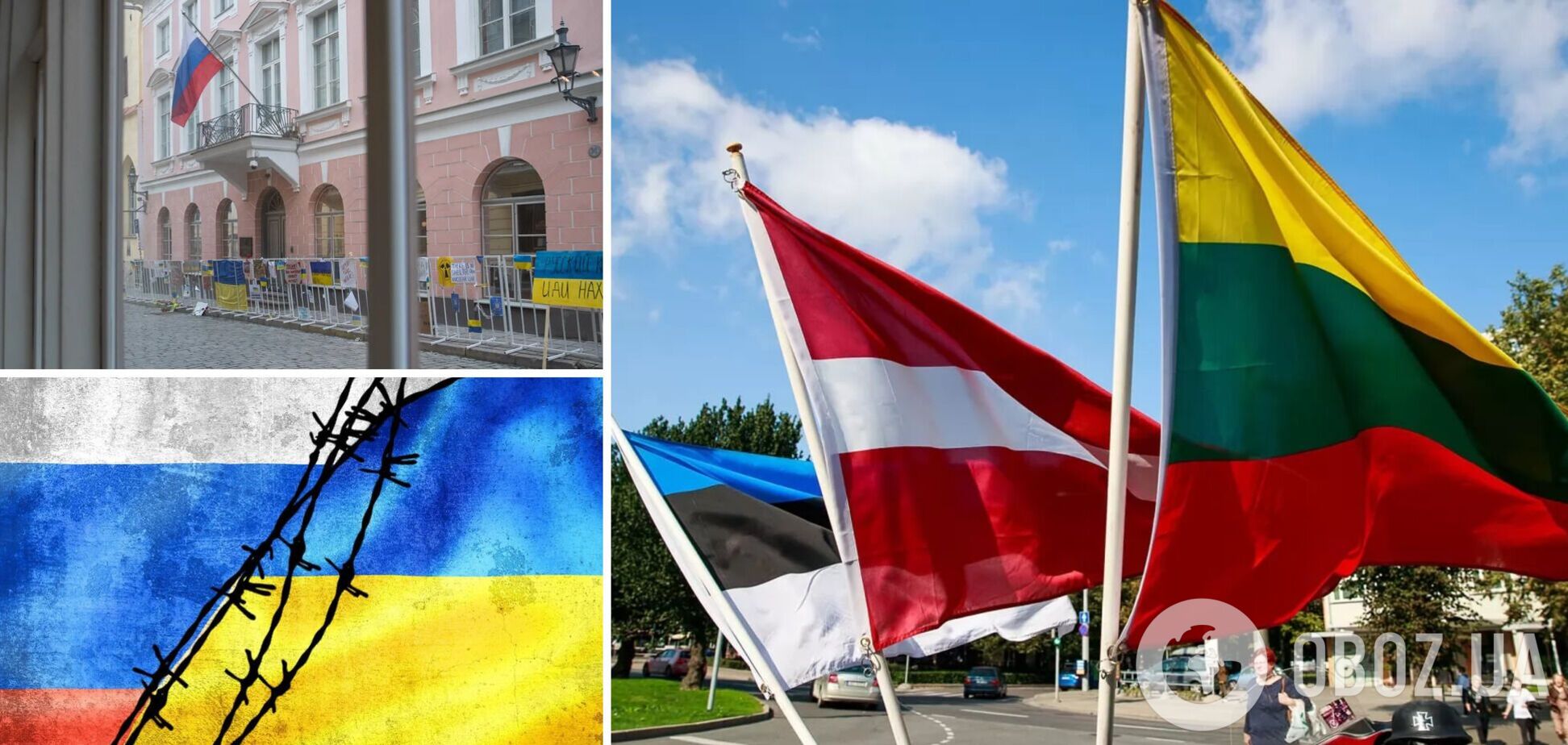 Страны Балтии выслали российских дипломатов из-за войны в Украине