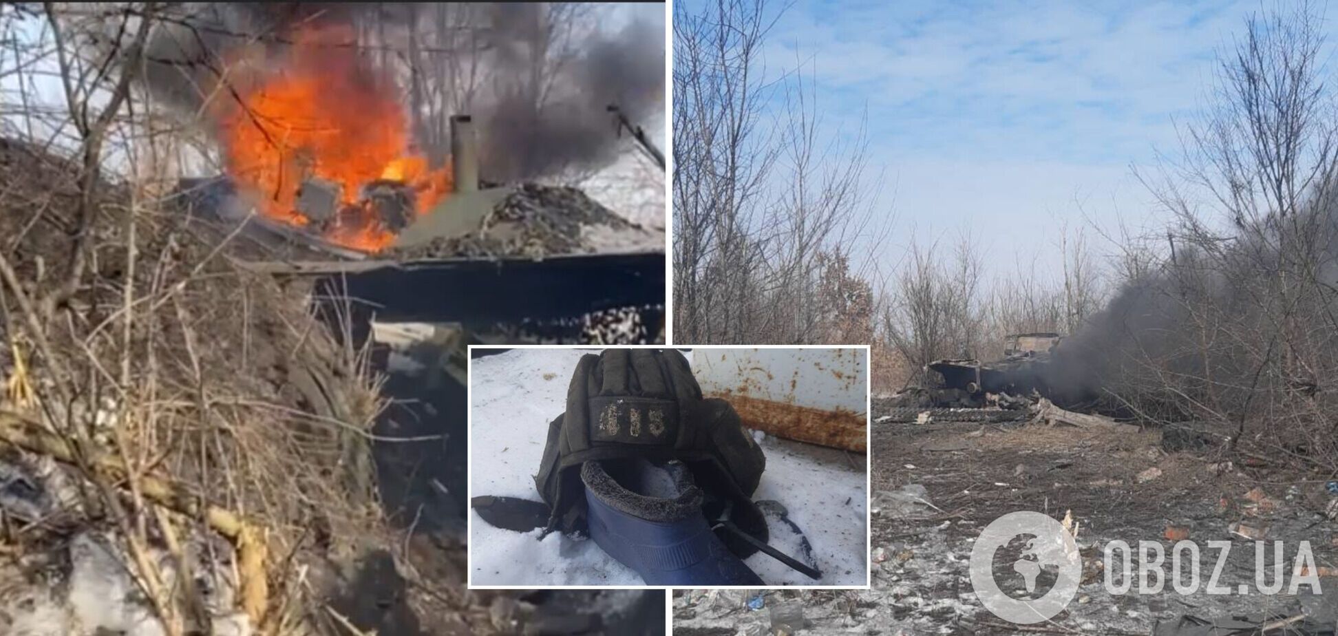 Украинские защитники уничтожили очередную колонну вражеской техники