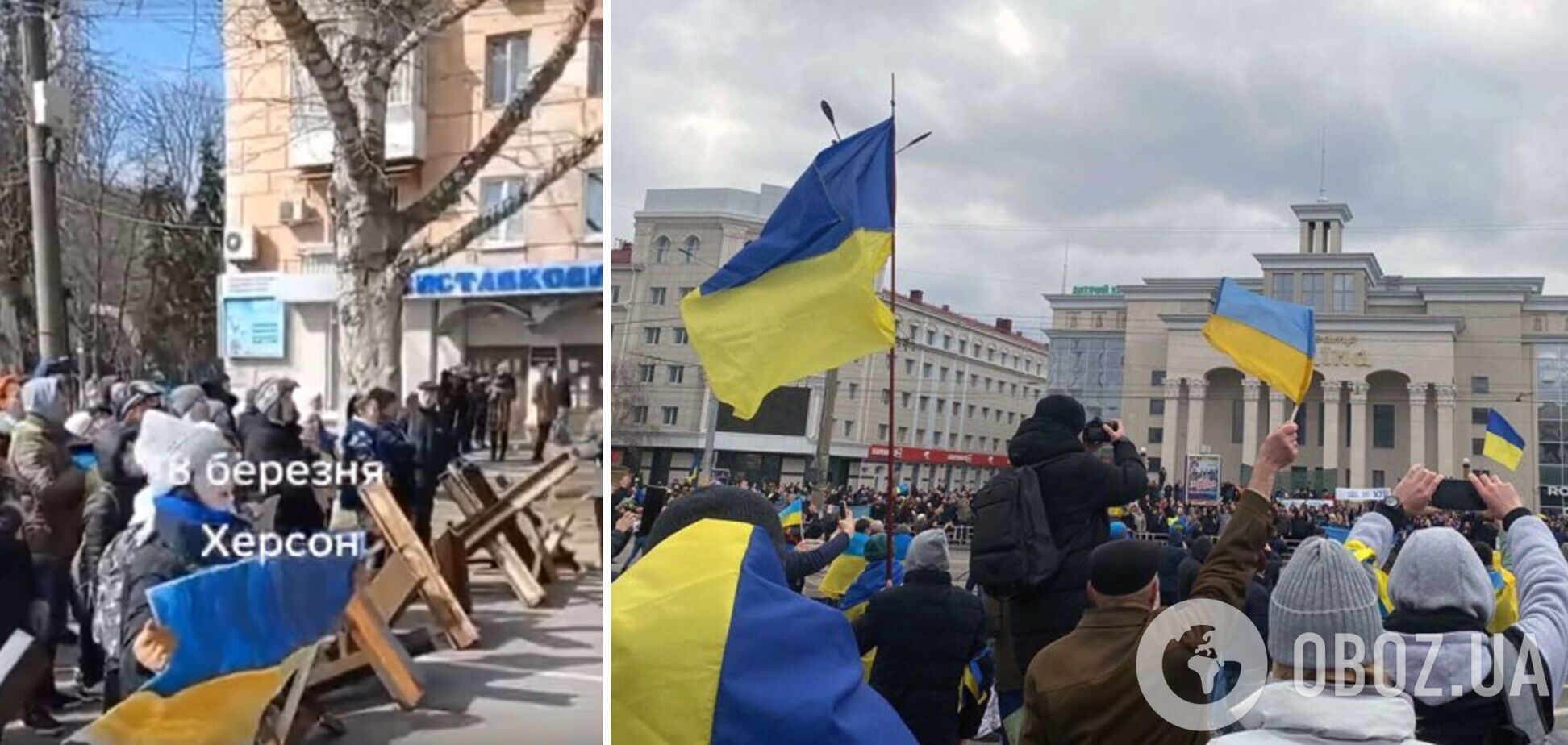 Маразм крепчал: в Херсоне оккупанты запустили гимн СССР – жители города дали достойный ответ. Видео