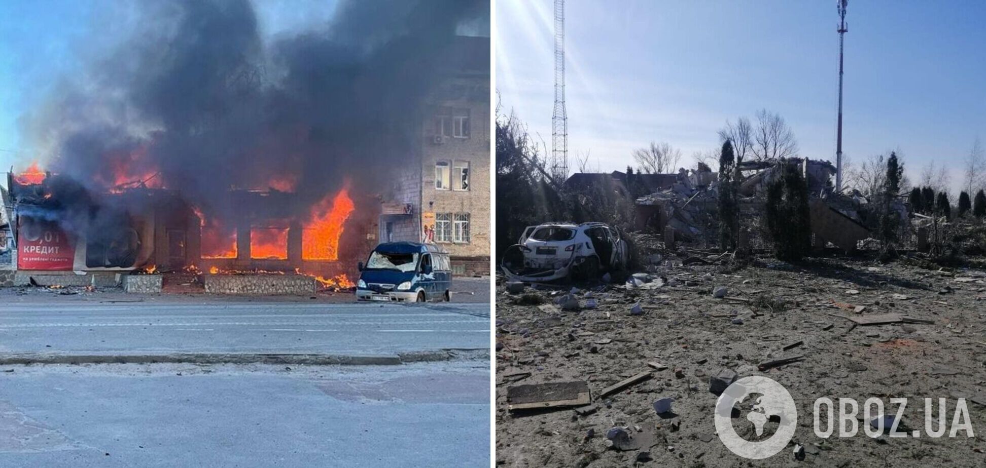 В результате вражеского удара по Макарову на Киевщине погибли семь человек, пять ранены. Фото
